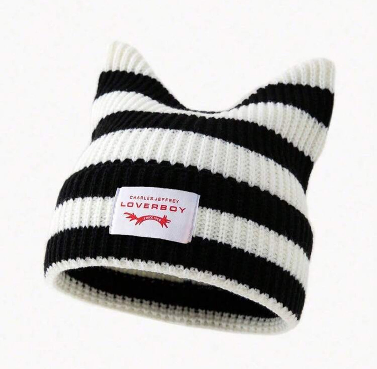 Chunky Loverboy Cat-Ear Beanie