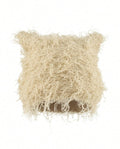 Textured Distressed Streetwear Beanie